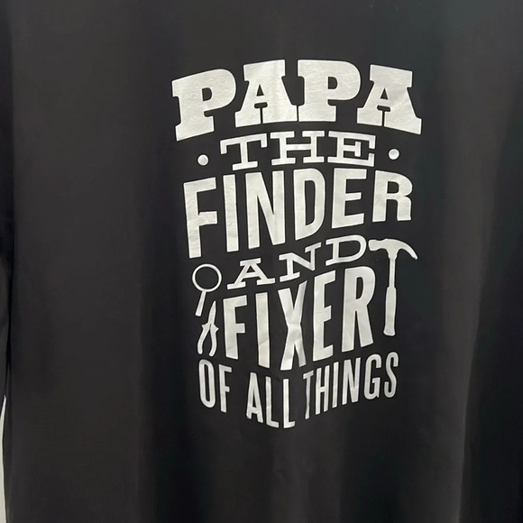 🧡💙 Custom made papa shirt size XXL - Picture 3 of 6